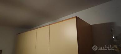 Mobile-Letto Salvaspazio Anni '90 in Legno di Fras