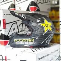 Casco cross airoh terminator open vision rockstar