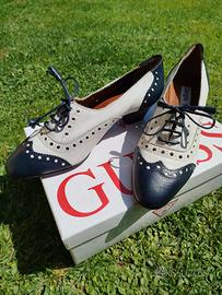 scarpe in pelle stile vintage n. 38 