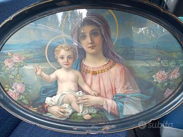 quadro con immagini sacre