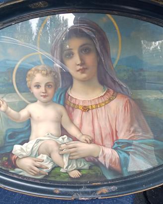 quadro con immagini sacre