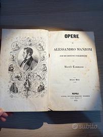 Opere di Alessandro Manzoni 1852