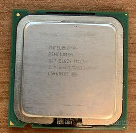 Intel Pentium 4 517 SL8ZY MALAY Funzionante