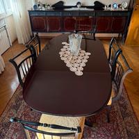 Sala da pranzo stile Chippendale