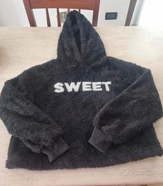 Felpa terranova in pile tg xs