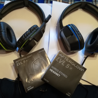 Level 5 afterglow headset per Ps4 Xbox One cuffie