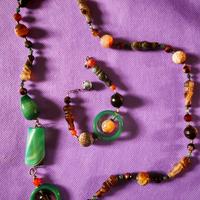 collana e bracciale in pietra naturale