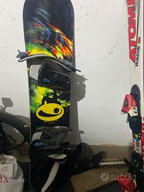 Snowboard black castle ragazzo