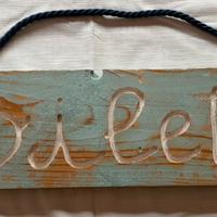 Scritta su legno