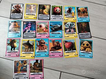 20 carte Brainrot serie Alpha universo psichedelic