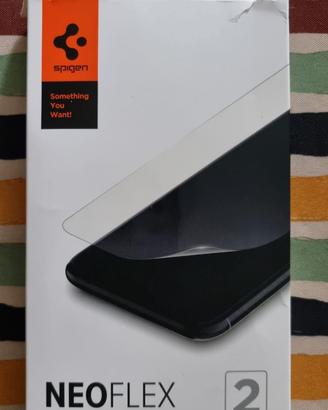 Spigen Neoflex (1 pellicola)+custodia Samsung S21+