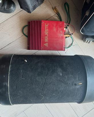 Kit Subwoofer piu amplificatore piu 2 casse