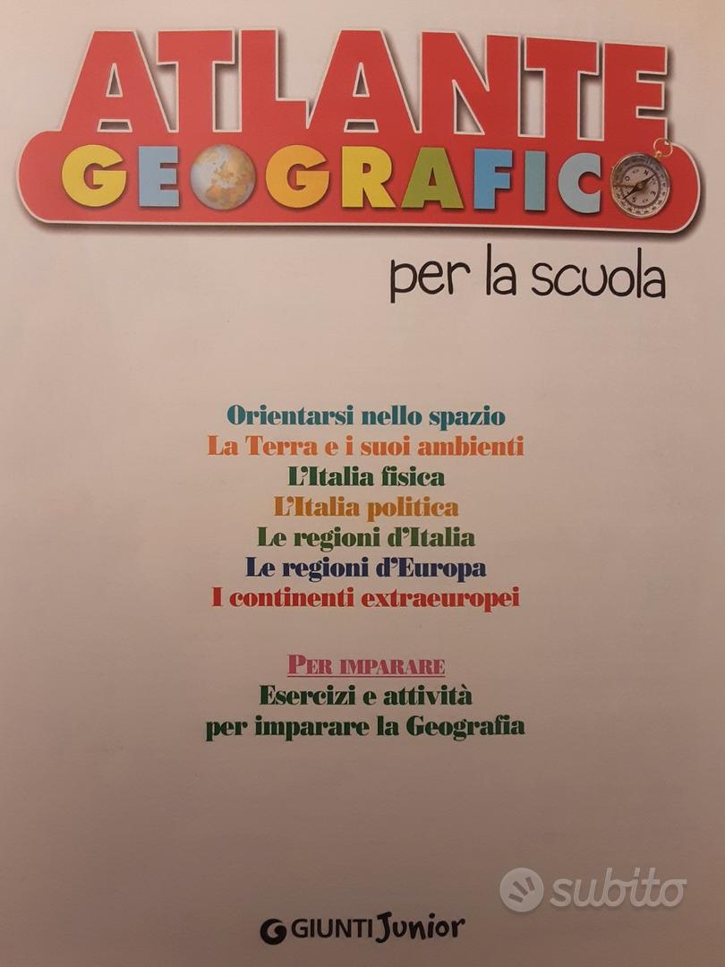 Atlante Geografico per la Scuola - Di Giunti Edizioni