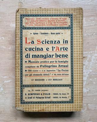 LA SCIENZA IN CUCINA E L’ARTE DI MANGIAR BENE 1931