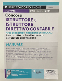 NUOVO! Manuale Istruttore Enti Locali - Ed. Simone