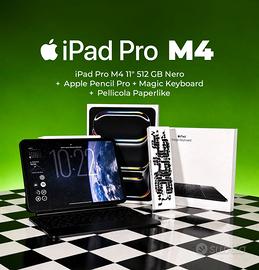 iPad Pro M4 11" 512GB nero - FULL KIT