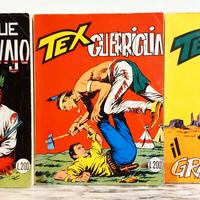 TEX GIGANTE n.51-52-53 del 1965 Lire 200