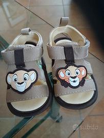 scarpina x il mare unisex n 19 nuova in tessuto  