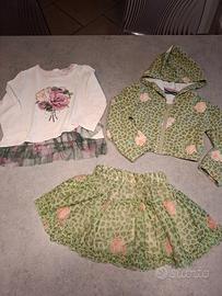 Set 2 pezzi felpa gonna in tulle Original Marines