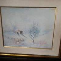 Serafini - Paesaggio innevato