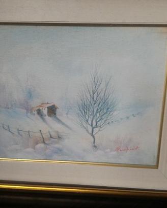 Serafini - Paesaggio innevato