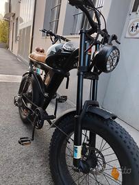 bici elettrica moto custom