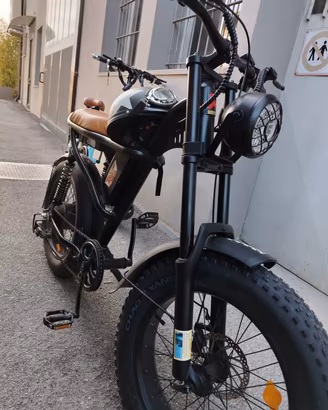 bici elettrica moto custom