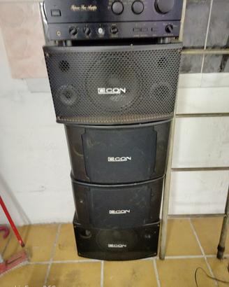 Casse Audio e amplificatore 