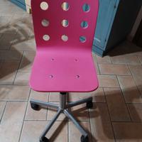 Sedia da scrivania ragazza
