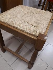 Tavolo 180x80 cm e 8 sedie in legno