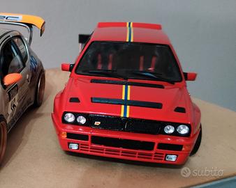 modellino 1 18 lancia delta solido modificato 