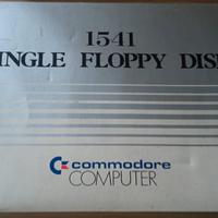 FLOPPY DISK DRIVE COMMODORE 1541 COMPLETO SCATOLA