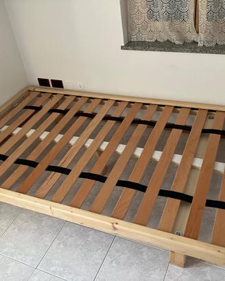 Rete a doghe in legno 120x200