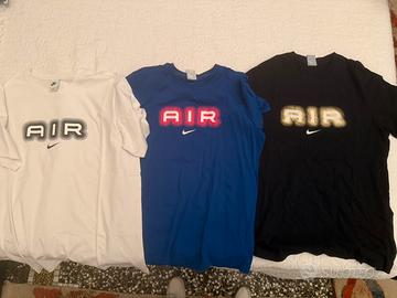 3 T-shirt Nike Air originali uomo L/XL – lotto