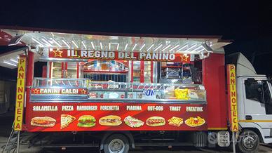Chiosco alimentare per Street food scarellabile