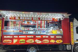 Chiosco alimentare per Street food scarellabile