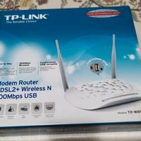tp-link Modem Router USB ADSL2+ Wireless N 300Mbps