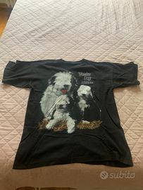 T-shirt con stampa cani