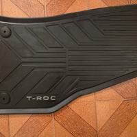 Tappetini i  gomma originali T-ROC 2017-2024