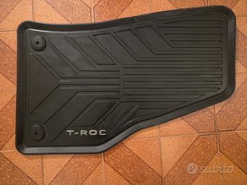 Tappetini i  gomma originali T-ROC 2017-2024