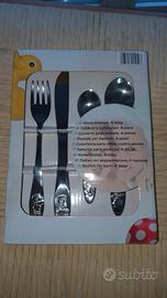 set posate per bambino, non usate