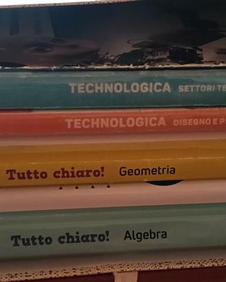 libri scuola media matematica e tecnologia 