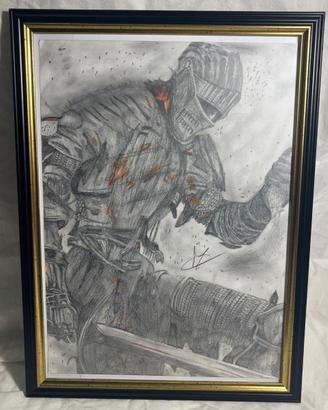 Disegno originale a mano – Incorniciato