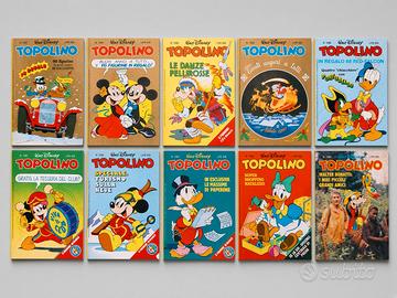 10 Topolino 1981-82 originali