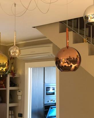 Lampadario design moderno sfere vetro