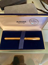 Penna aurora  magellano argento e oro