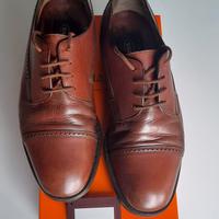 Mocassino da uomo usato colore marrone misura 39