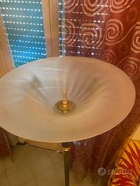 Piantana in ferro battuto