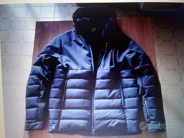Giacca a vento  blu invernale uomo Taglia XL