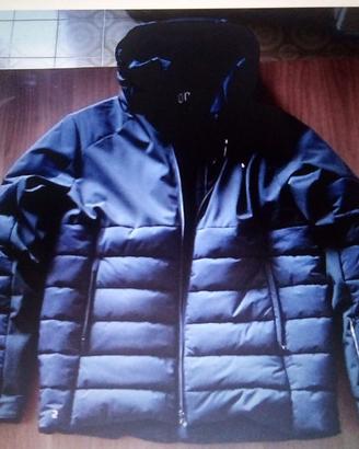 Giacca a vento  blu invernale uomo Taglia XL